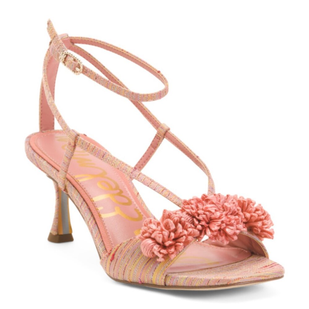 SAM EDELMAN Phoebe Dress Heeled Sandals - Picture 1 of 6